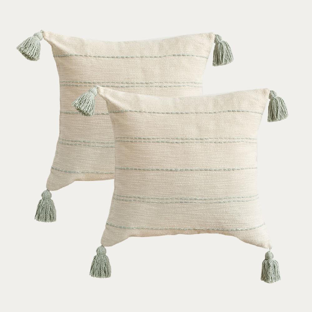 kenay home Pack 2 cojines menta