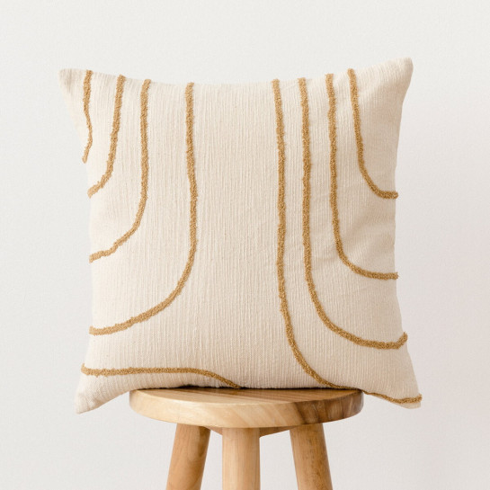 Kenay Home Pack 2 Cojines Mostaza