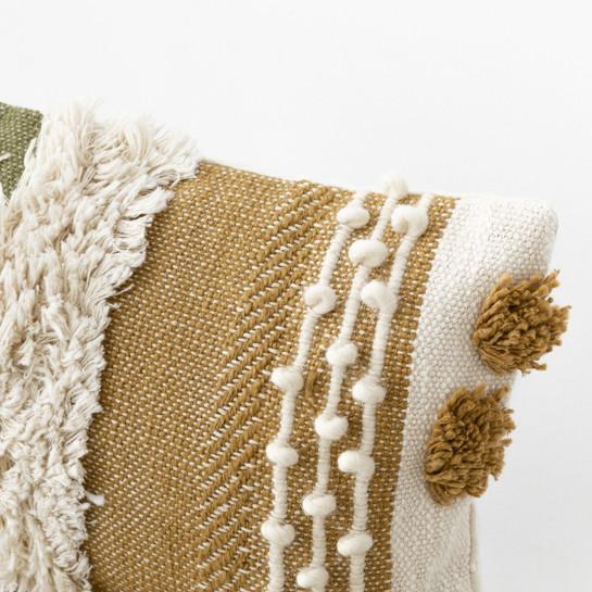 Kenay Home Pack 2 Cojines Mostaza