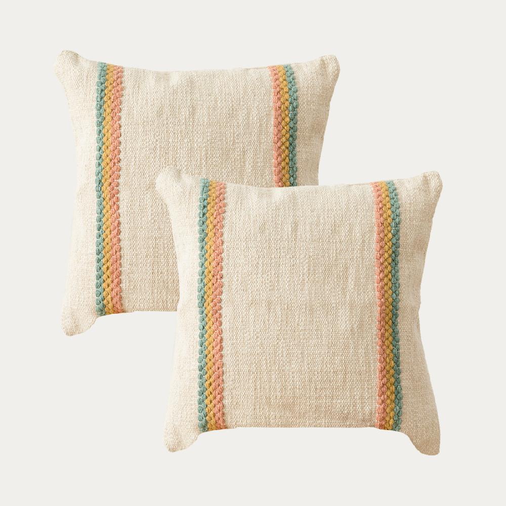 kenay home Pack 2 cojines multicolor