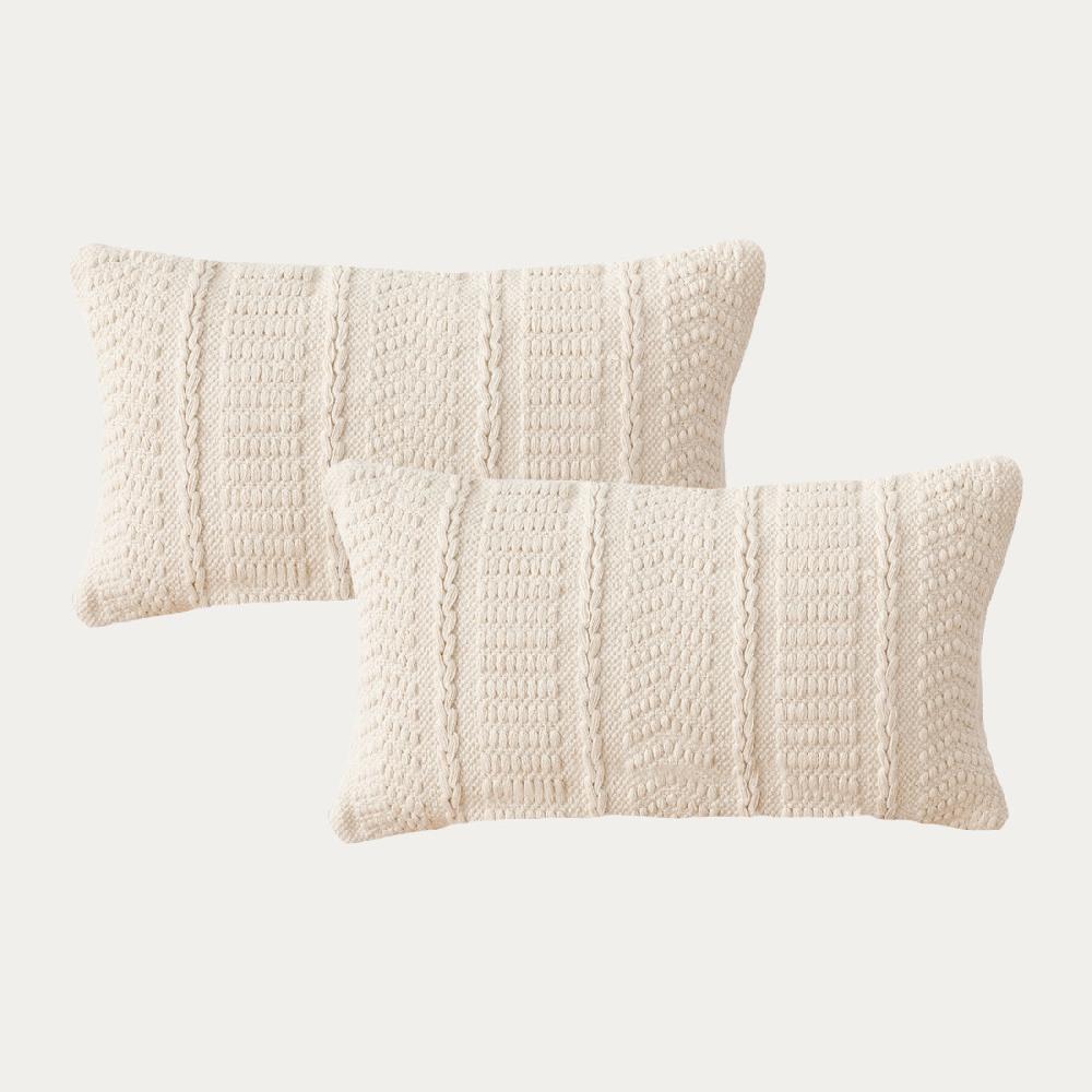 kenay home Pack 2 cojines natural