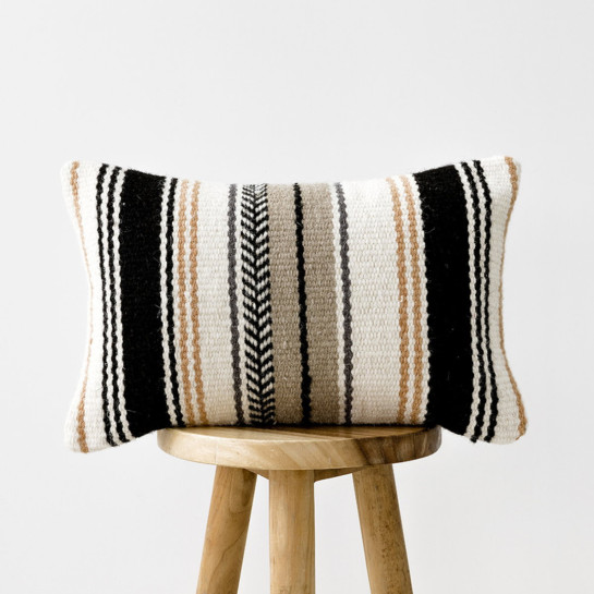 Kenay Home Pack 2 Cojines Negro-blanco-natural