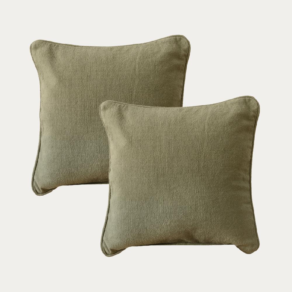 kenay home Pack 2 cojines verde