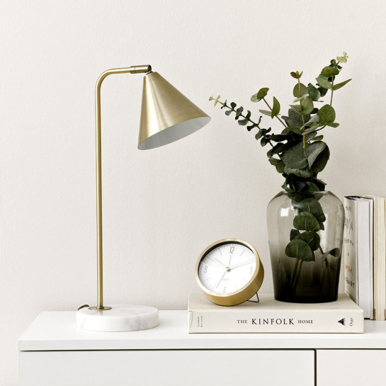 Kenay Home Pack 2 Lámparas De Sobremesa Dorado