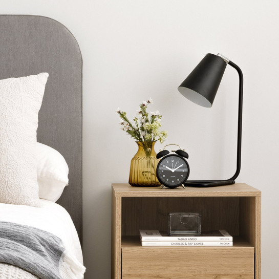 Kenay Home Pack 2 Lámparas De Sobremesa Negro