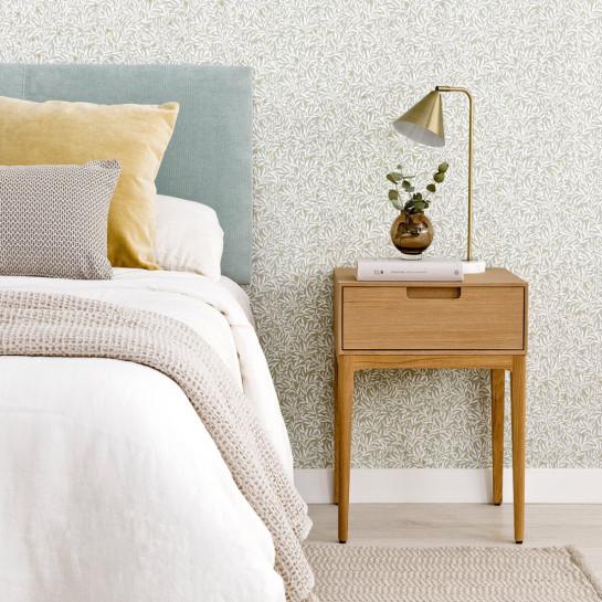 Kenay Home Pack 2 Mesitas De Noche Roble 1 Cajón