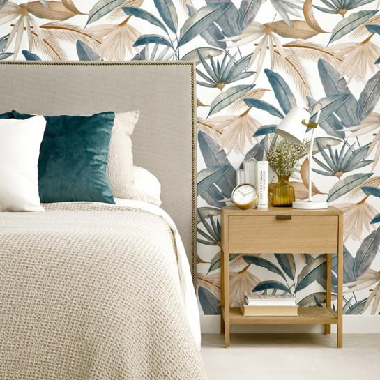 Kenay Home Pack 2 Mesitas De Noche Roble 1 Cajón