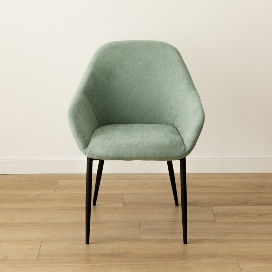 Kenay Home Pack 2 Sillas Tapizadas Menta