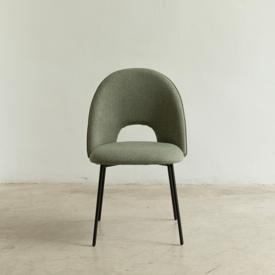 Kenay Home Pack 2 Sillas Tapizadas Verde