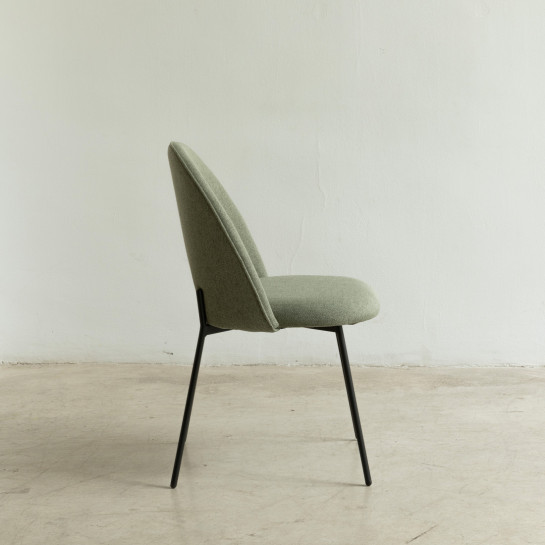 Kenay Home Pack 2 Sillas Tapizadas Verde