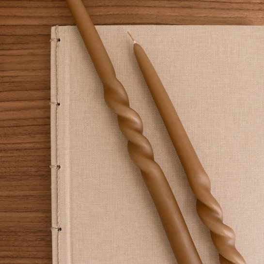 Kenay Home Pack 2 Velas Marrones