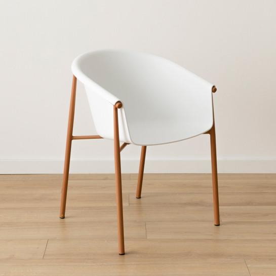 Kenay Home Pack 4 Sillas Polipropileno Blanco