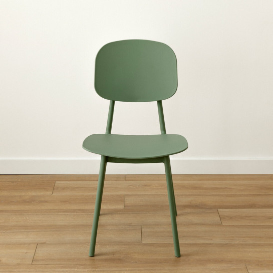 Kenay Home Pack 4 Sillas Polipropileno Verde