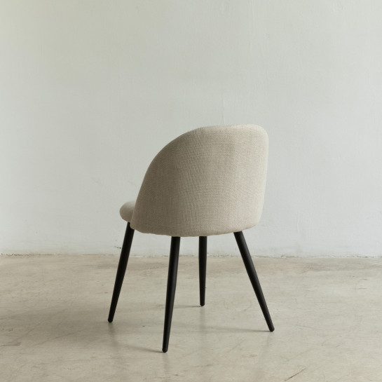 Kenay Home Pack 4 Sillas Tapizadas Beige