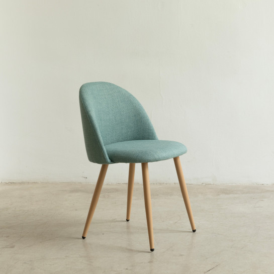 Kenay Home Pack 4 Sillas Tapizadas Menta