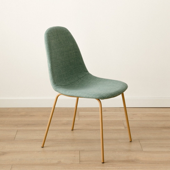 Kenay Home Pack 4 Sillas Tapizadas Menta