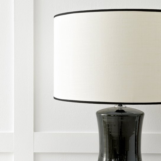 Kenay Home Pantalla Blanca Con Ribete