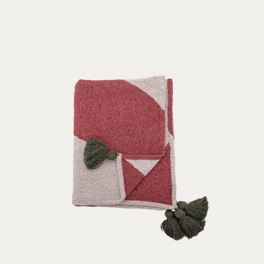 Kenay Home Plaid Rojo Navidad