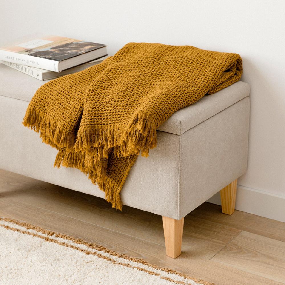 kenay home Plaid tobacco