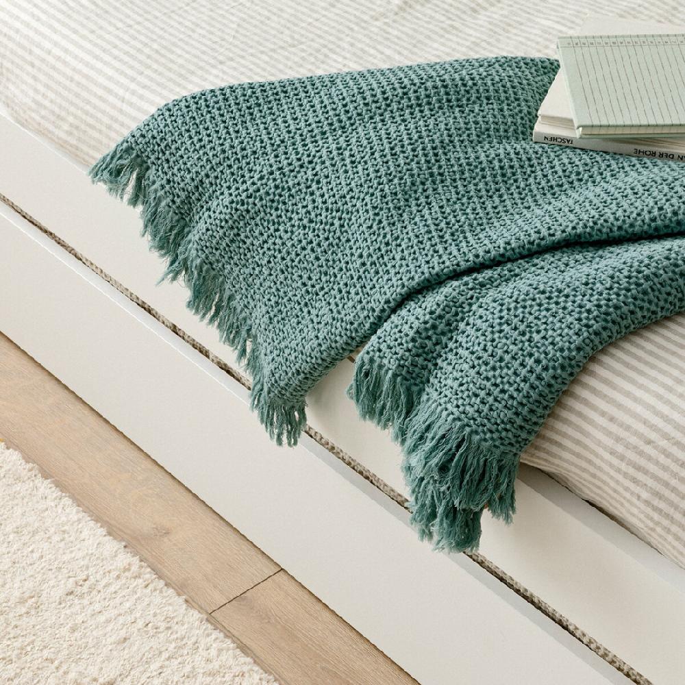 kenay home Plaid turquoise