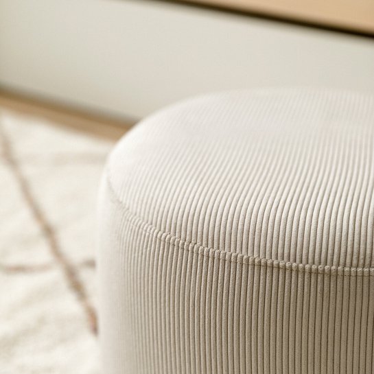 Kenay Home Puf 35 Cm Beige