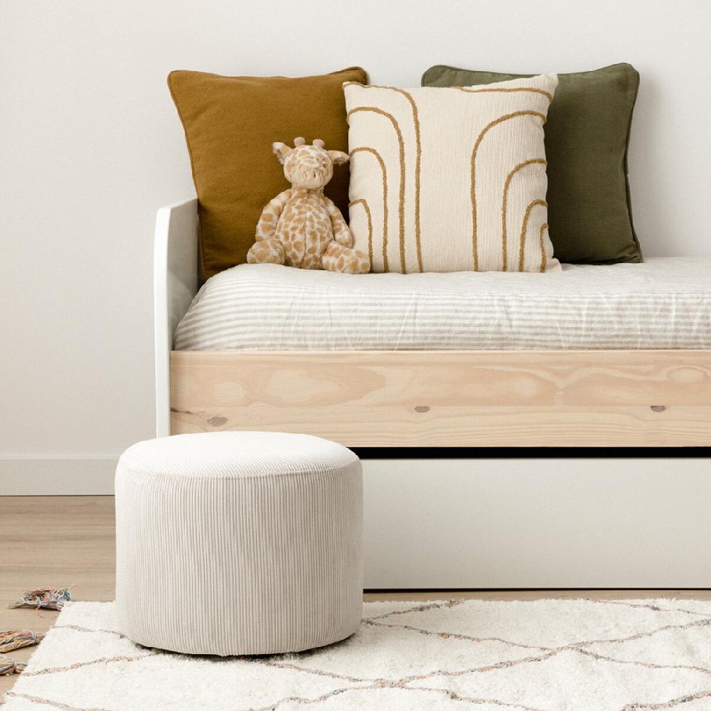 kenay home Puf 35 cm beige