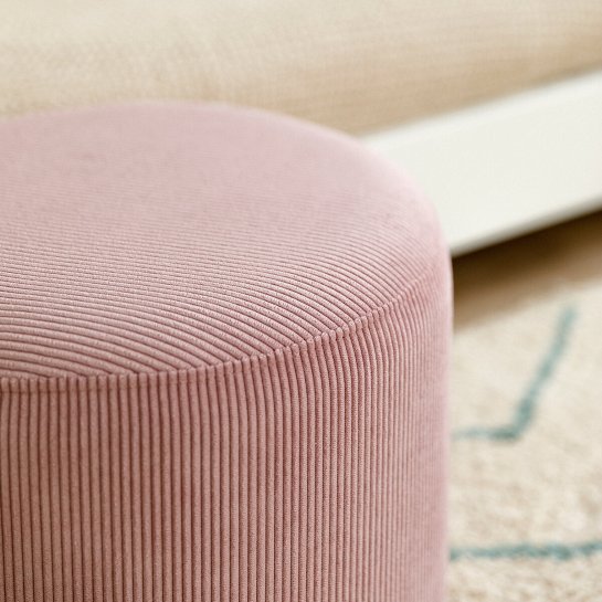 Kenay Home Puf 35 Cm Rosa