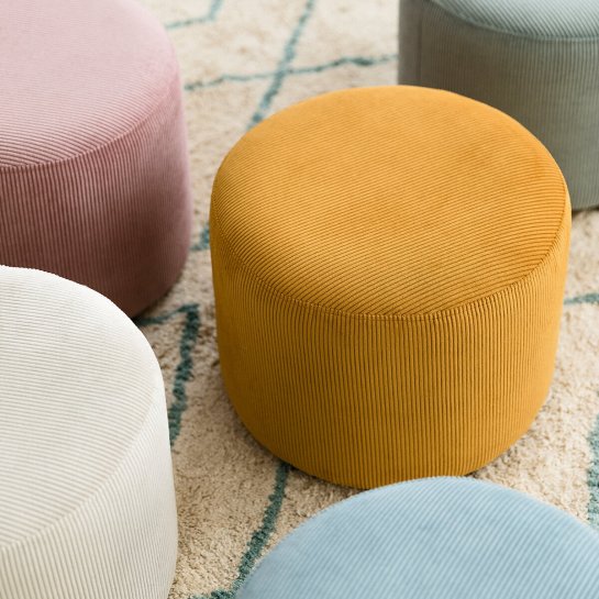 Kenay Home Puf 35 Cm Rosa