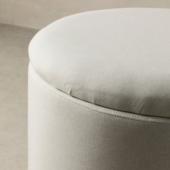 Kenay Home Puf Con Arcón Beige