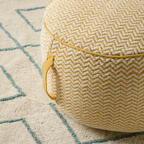 Kenay Home Puf Mostaza