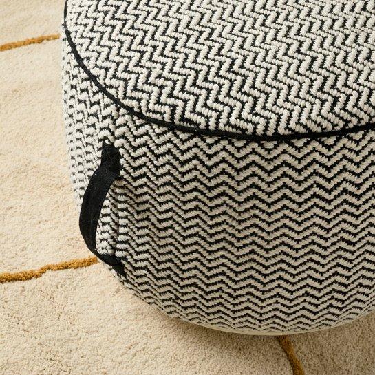 Kenay Home Puf Negro