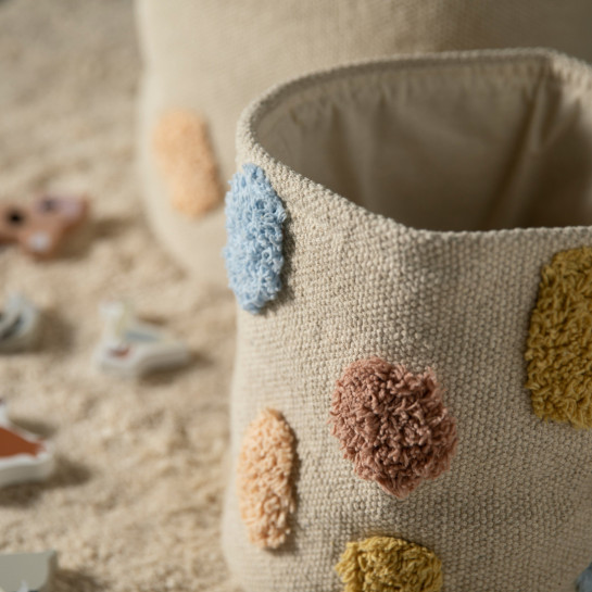 Kenay Home Set Dos Cestos Algodón Multicolor