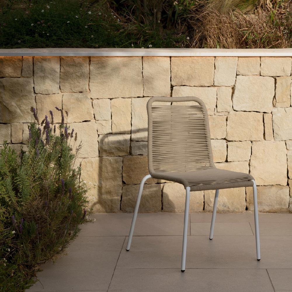 kenay home Silla de jardín natural