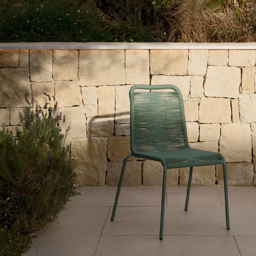 kenay home Silla de jardín verde