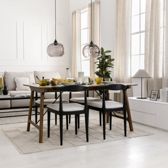 Kenay Home Silla Negra Personalizable