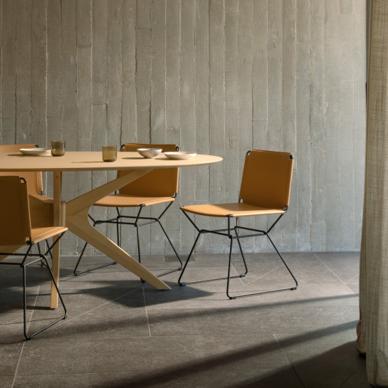 Kenay Home Silla Piel Camel