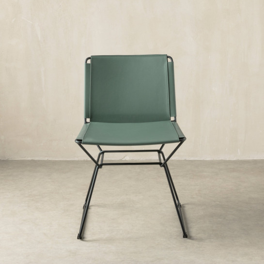 Kenay Home Silla Piel Verde
