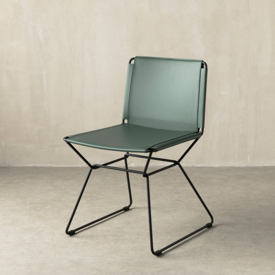 Kenay Home Silla Piel Verde