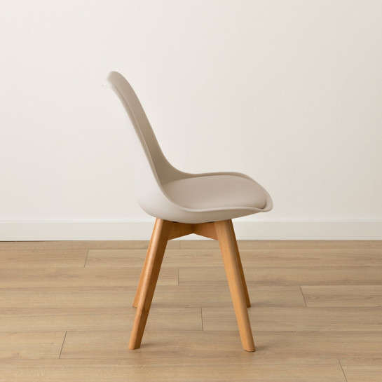 Kenay Home Silla Polipropileno Beige