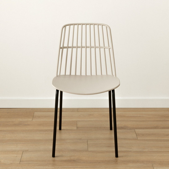 Kenay Home Silla Polipropileno Beige