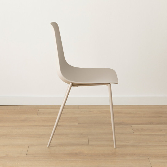 Kenay Home Silla Polipropileno Beige