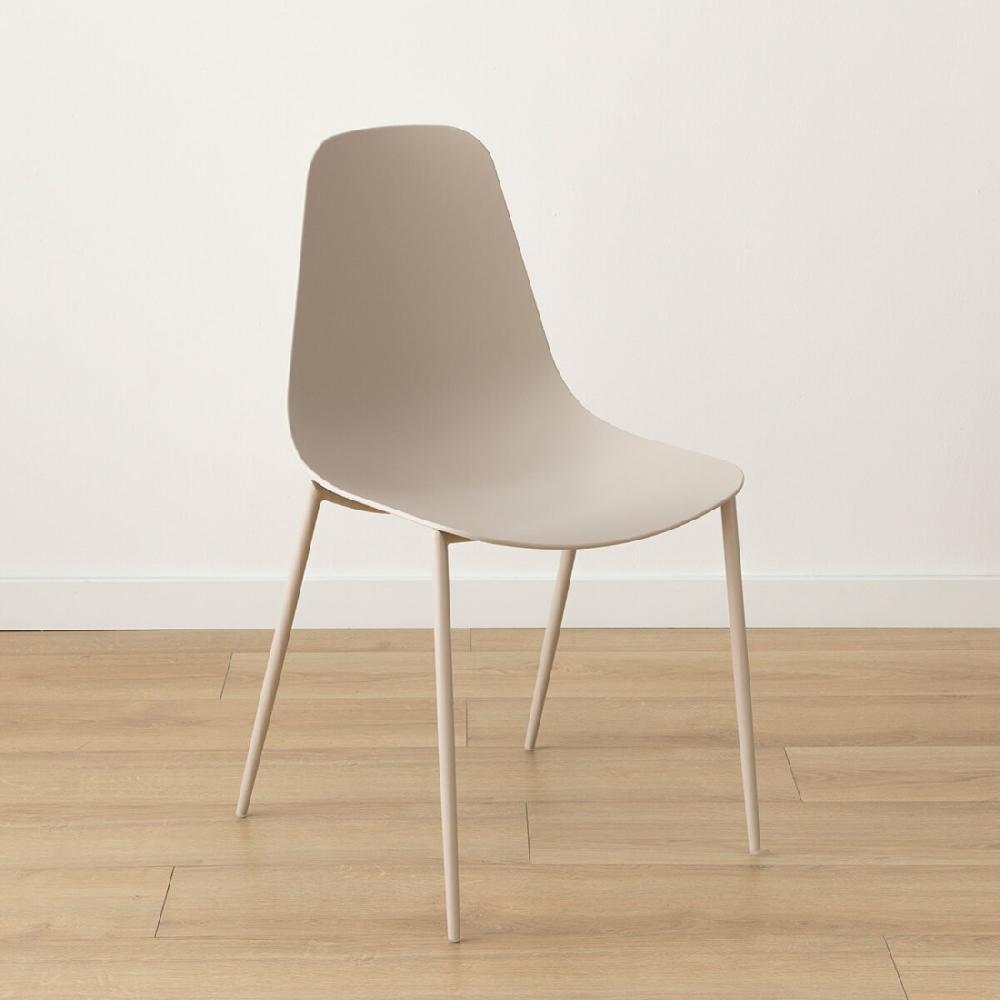 kenay home Silla polipropileno beige
