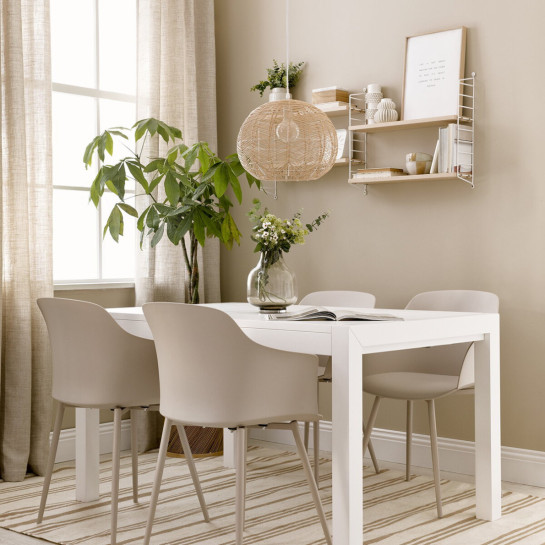 Kenay Home Silla Polipropileno Beige