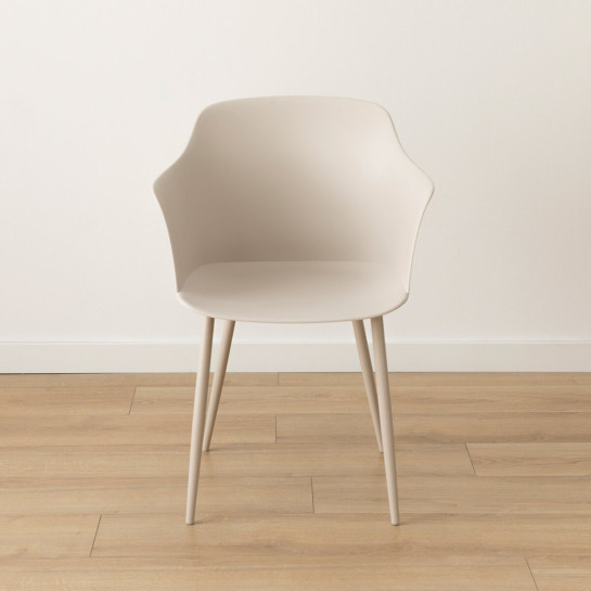 Kenay Home Silla Polipropileno Beige