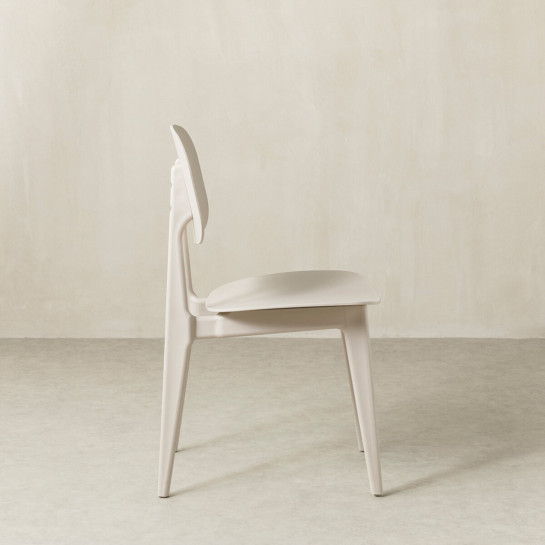 Kenay Home Silla Polipropileno Beige