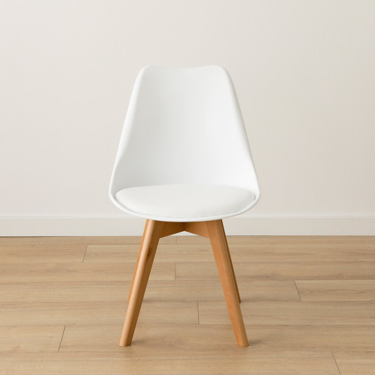 Kenay Home Silla Polipropileno Blanca