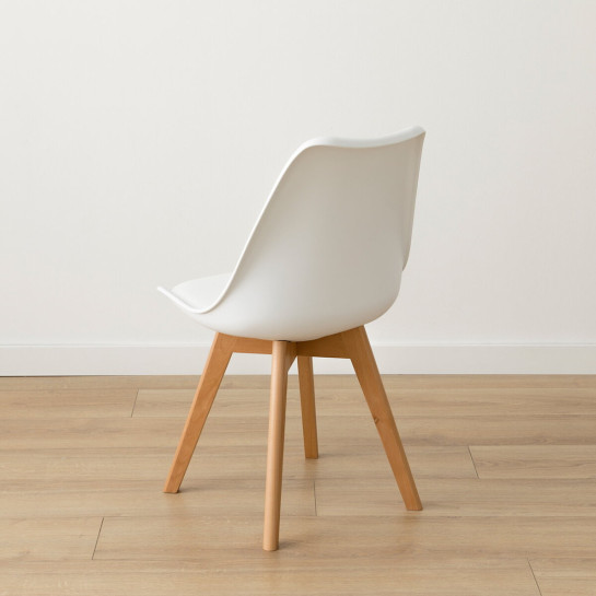 Kenay Home Silla Polipropileno Blanca