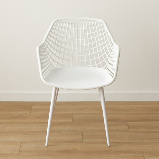 Kenay Home Silla Polipropileno Blanca