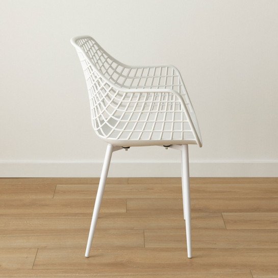 Kenay Home Silla Polipropileno Blanca