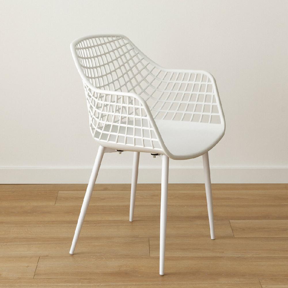 kenay home Silla polipropileno blanca